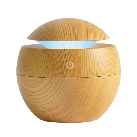 Aromatizador Difusor Vaporizador Humidificador Usb Madera Led Imback Color Marron Aromatizador Difusor Vaporizador Humidificador Usb Madera Led Imback Color Marron