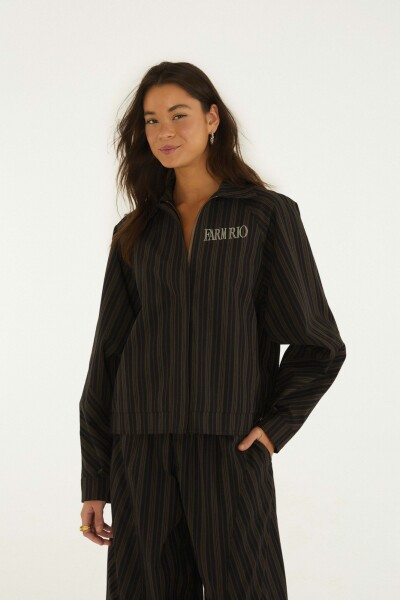 CHAQUETA Negro