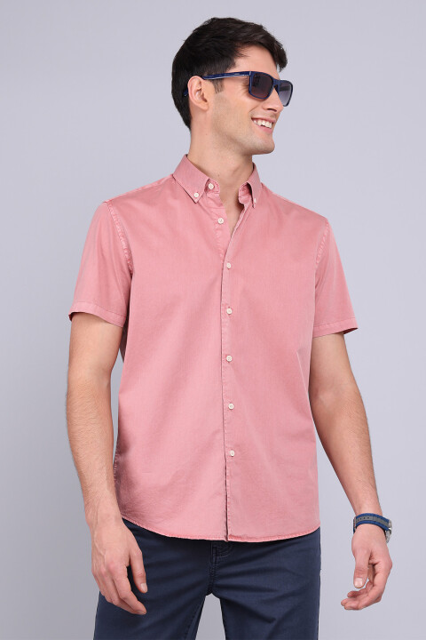 Camisa Manga Corta Arrow ROSADO
