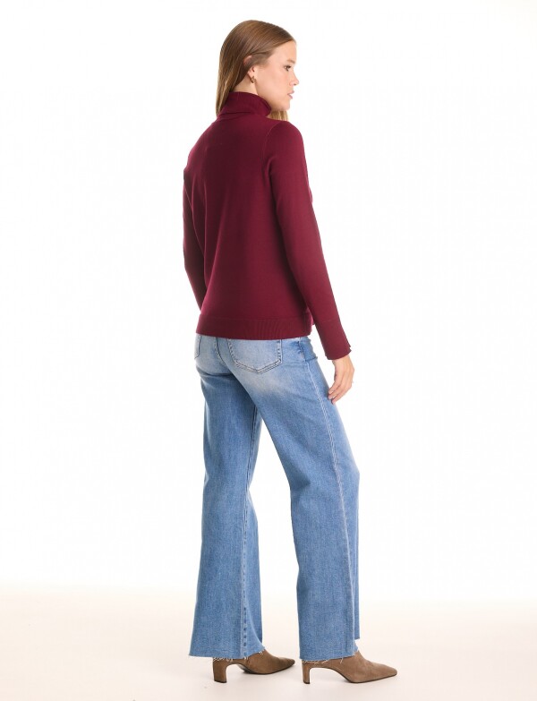 Polera Basica BORDEAUX