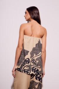 Top Con Lino Print
