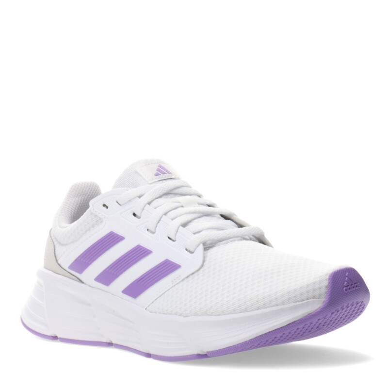 Championes de Mujer Adidas Galaxy 6 Blanco - Violeta - Gris