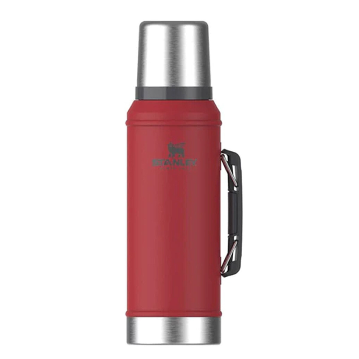 TERMO CON TAPON CEBADOR 940ML ROJO STANLEY 