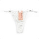 Tanga Colaless Ajustable De Encaje Blanco