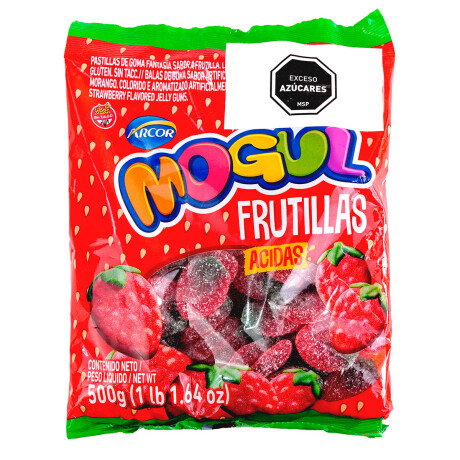 Gelatina Mogul Frutillas Acidas 500g Gelatina Mogul Frutillas Acidas 500g