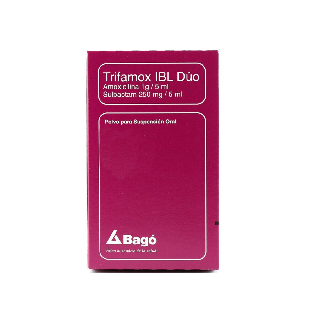 TRIFAMOX DUO IBL SUSP. FRASCO X 60 ML. única