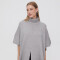 Poncho Achik Gris Melange