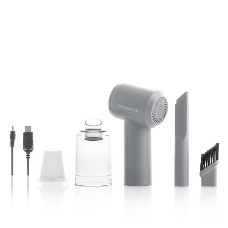 ASPIRADOR INALÁMBRICO RECARGABLE ABS GRIS INNOVAGOODS