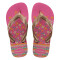 Sandalia de Niños Havaianas Hav.Kids Flores Rosa - Dorado