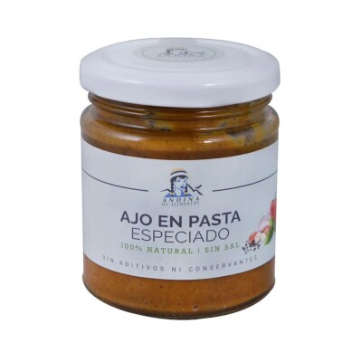 Ajo En Pasta Especiado Andina 160g Ajo En Pasta Especiado 160g