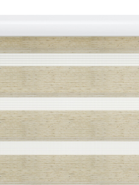 Cortina enrollable doble ALSTEN 80x250cm natural Cortina enrollable doble ALSTEN 80x250cm natural