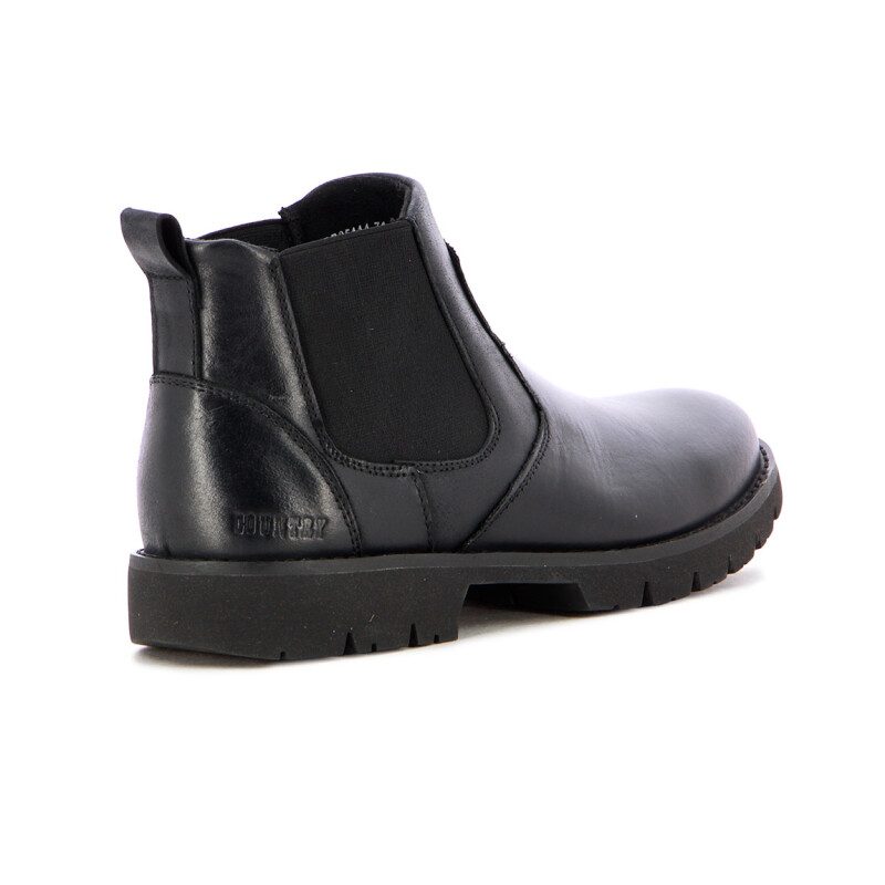 Country Calzado Bota Casual Hombre C/elastico - Negro Negro