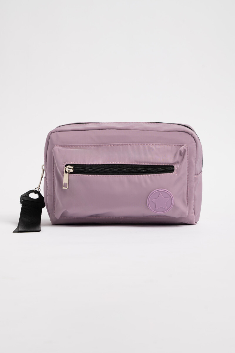 Necessaire con bolsillo Lila