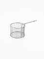 CANASTO REDONDO INOX PLATEADO (V)