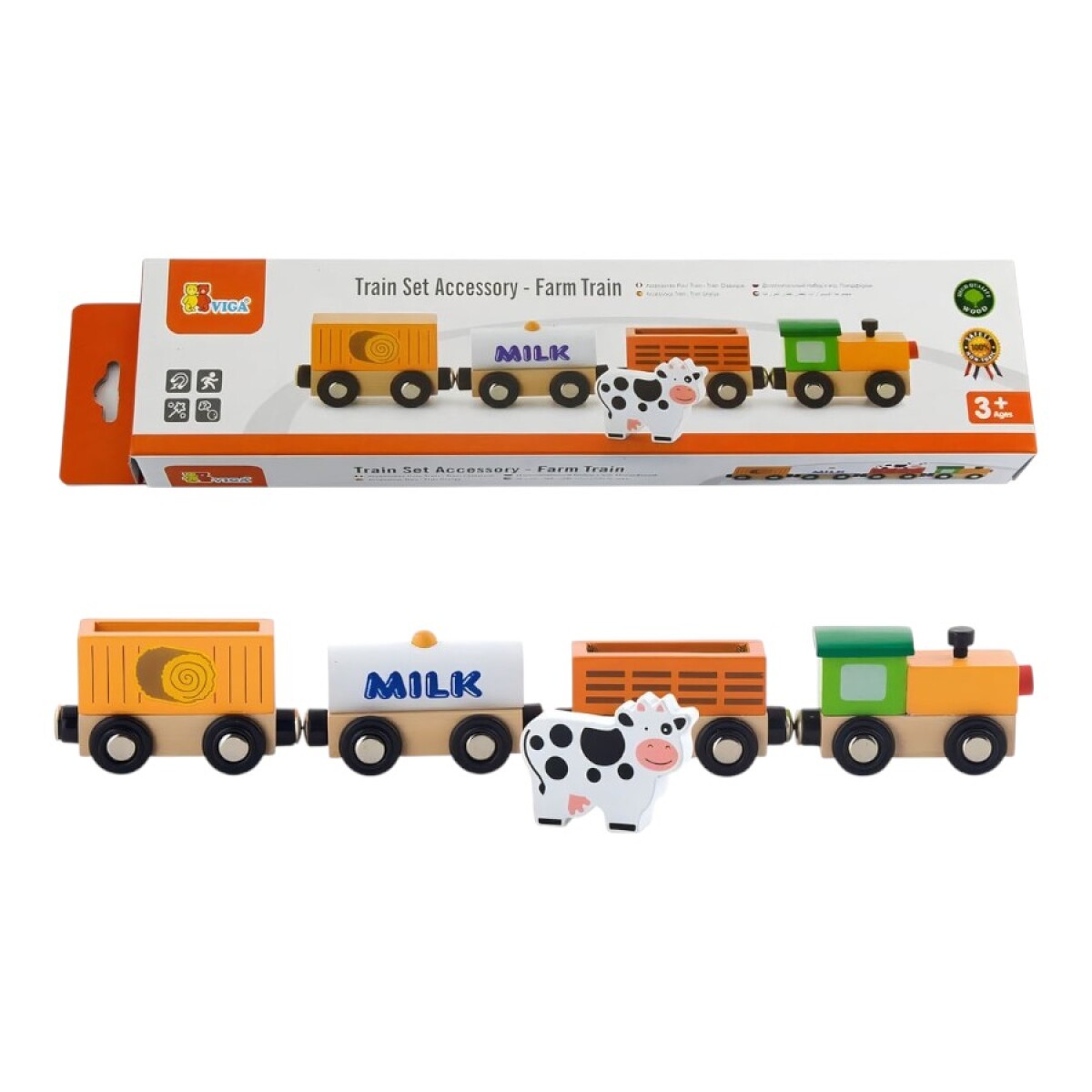 Tren Granja Imantado Viga Toys 