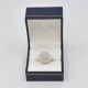 Anillo , Estilo Antiguo, En Platino, Oro 18K Y Brillantes Anillo , Estilo Antiguo, En Platino, Oro 18K Y Brillantes