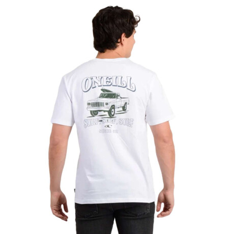 Remera Oneill Daily Driver Blanco