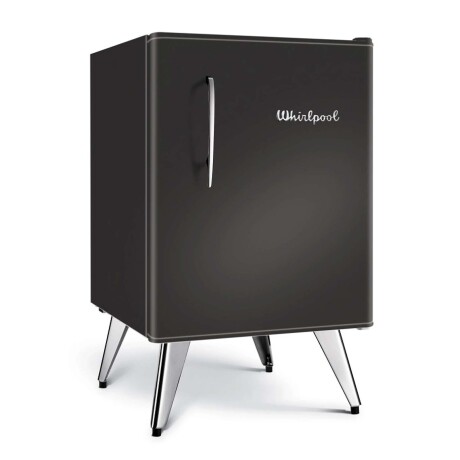 FRIGOBAR FRÍO CÍCLICO RETRO 76-LITROS NEGRO WHIRLPOOL WRA08HE