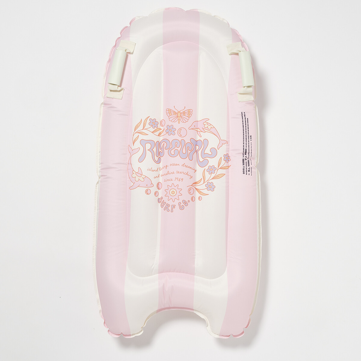 Tabla inflable tipo morey by Rip Curl - Pink Stripe 