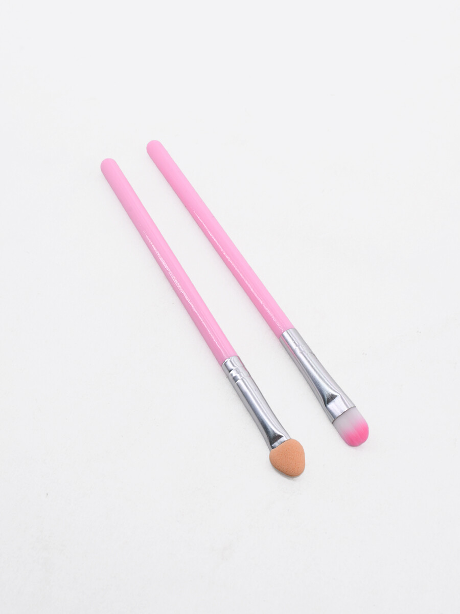 BROCHA BASIC SET X 2 - ROSADO 