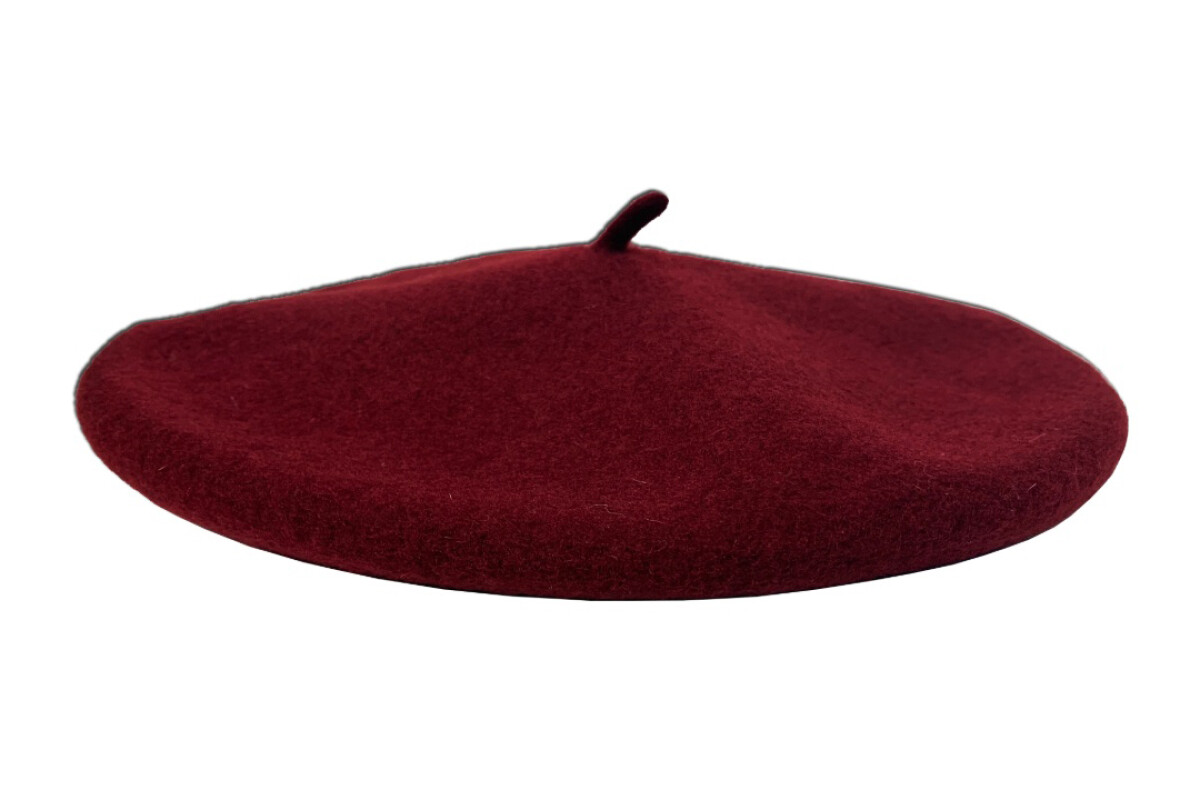 BOINA LANA SIN FORRO 28/29CM Bordeaux