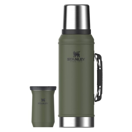 Set de Termo Classic 940ml + mate Stanley - DRIED PINE Set de Termo Classic 940ml + mate Stanley - DRIED PINE