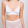 Calza Capri Lace Blanco