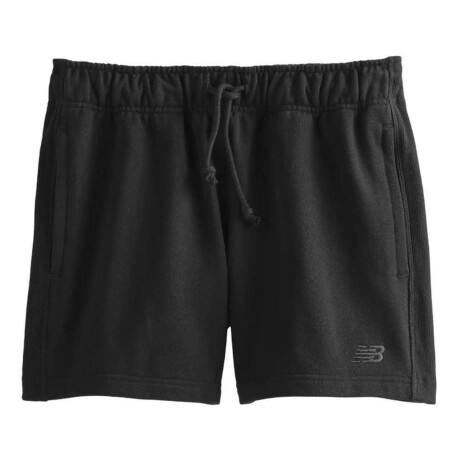 Short Athletics French Terry 5'' de Hombre Negro