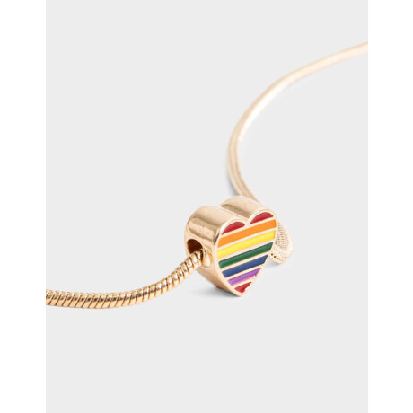 Cadena Corta con Dije Pride Dorado