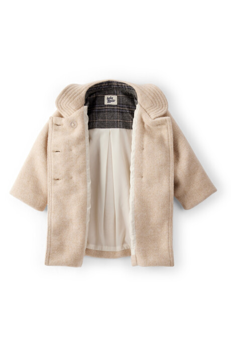 Tapado de fieltro, marrón Sin color