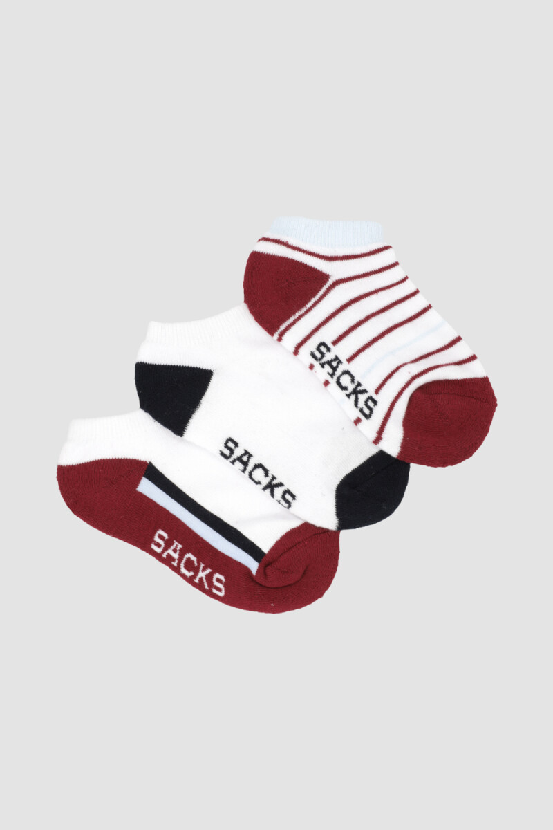 Pack x3 ciclista half terry dk - Variante 1 