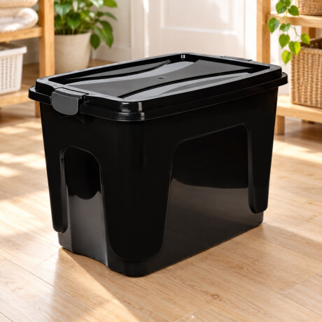 Caja organizadora 65 lts NEGRO