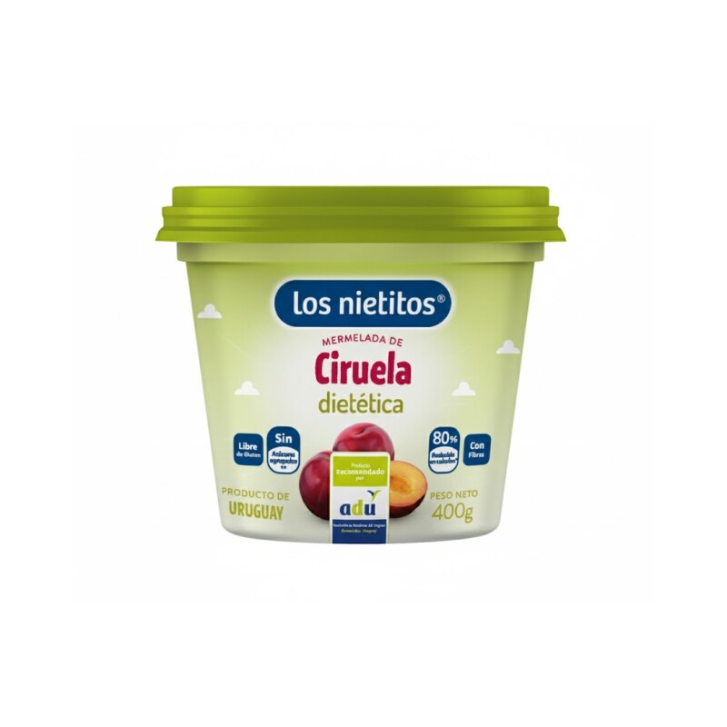 M.LOS NIETITOS CIRUELA DIET 340G M.los Nietitos Ciruela Diet 340g