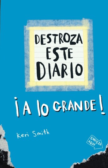 Destroza este diario. A lo grande - Azul flúo Destroza este diario. A lo grande - Azul flúo