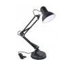 Lampara de mesa articulada ajustable con pinza y base Lampara de mesa articulada ajustable con pinza y base
