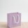 Bolsa cartulina 10x05x10 cm LILA