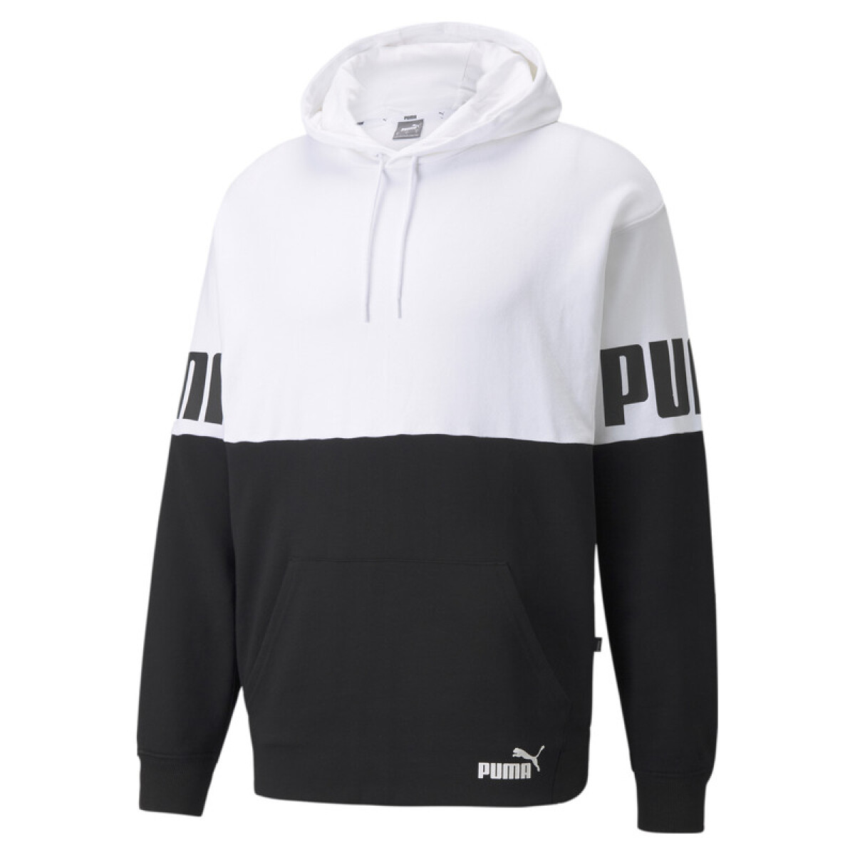 PUMA POWER Colorblock Hoodie 58943102 - Blanco 