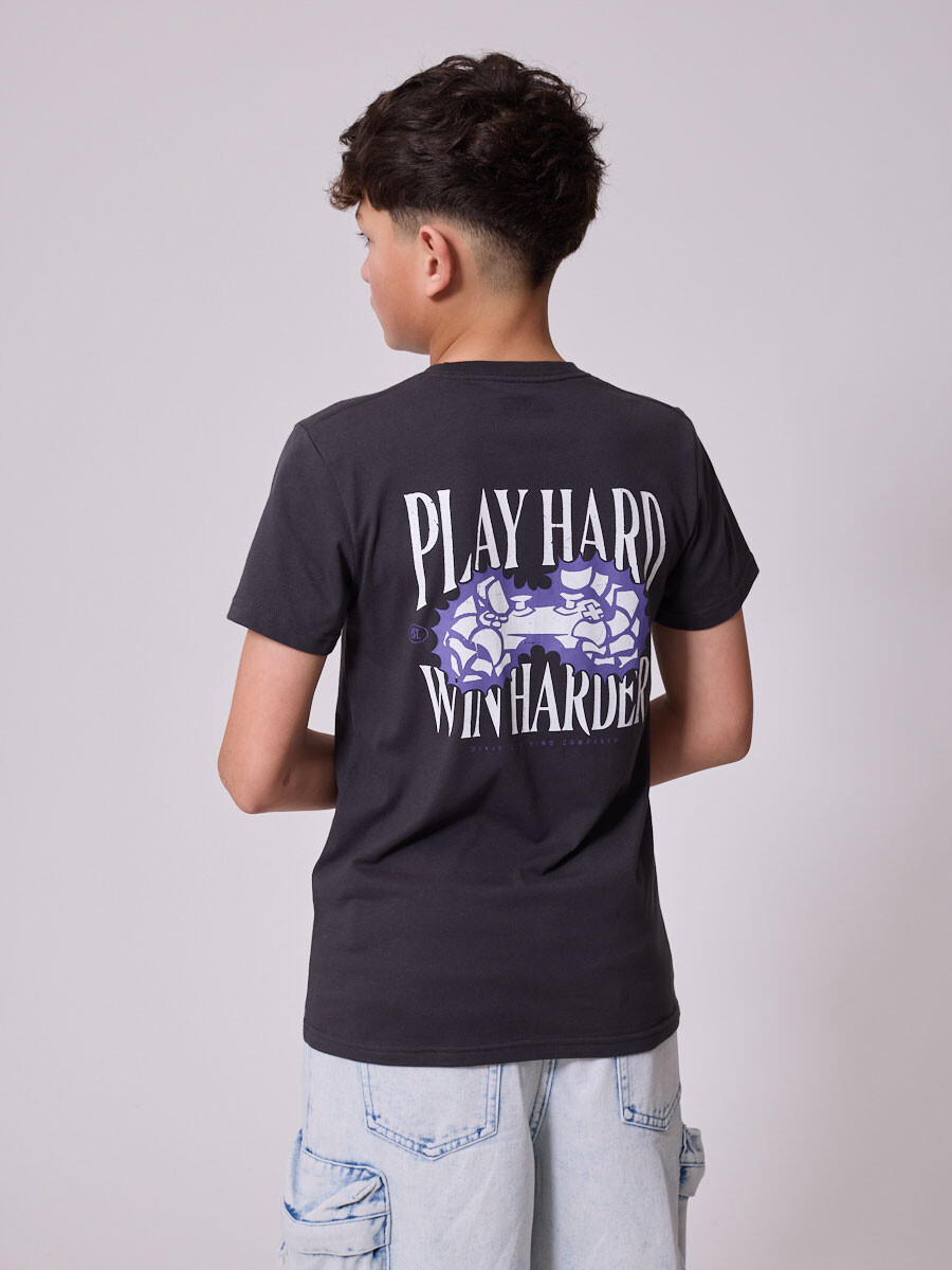 T-SHIRT DUBIR TEEN DIXIE Gris Oscuro