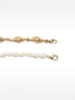 Set De Collares Con Conchas blanco
