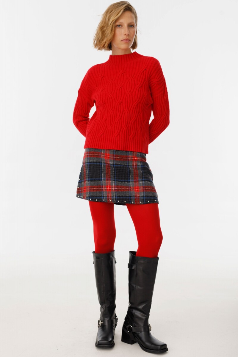 Sweater Luciernaga Rojo