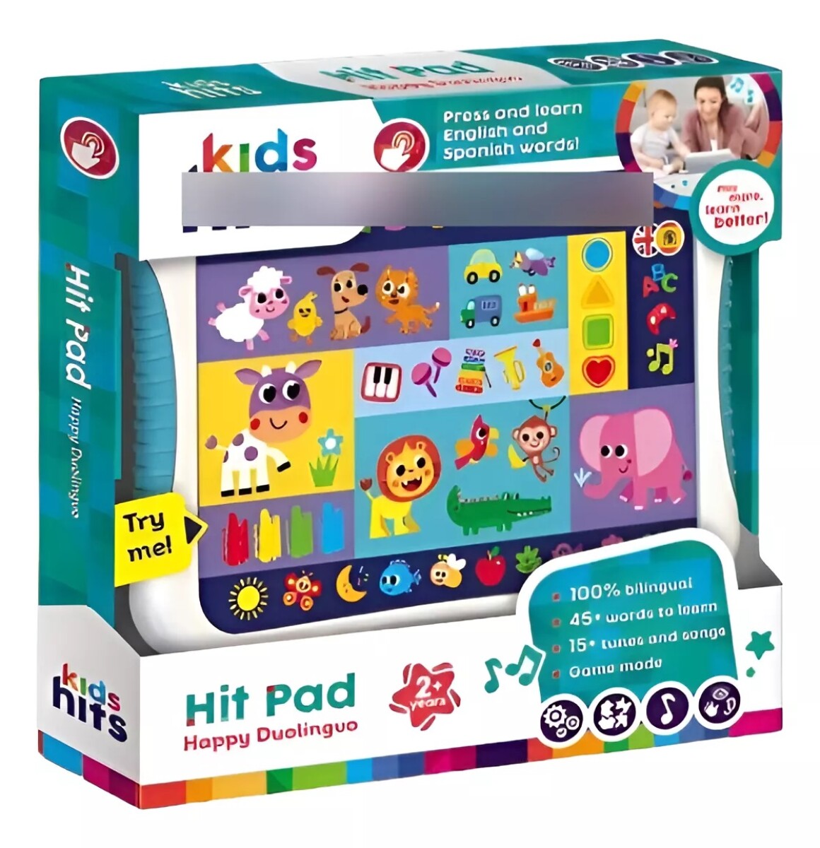 Kids Hits - Tablet Duolinguo Feliz - Kh01/012 