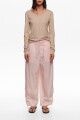 JOGGER FRUNCIDO Rosa