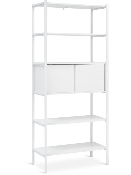 Estantería LINDVED 6 estantes blancos Estantería LINDVED 6 estantes blancos