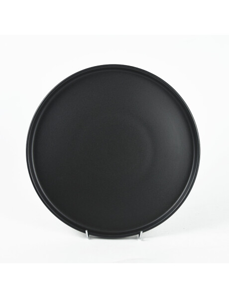PLATO DE MESA STONE+LINE D26.5x2CM NEGRO PLATO DE MESA STONE+LINE D26.5x2CM NEGRO