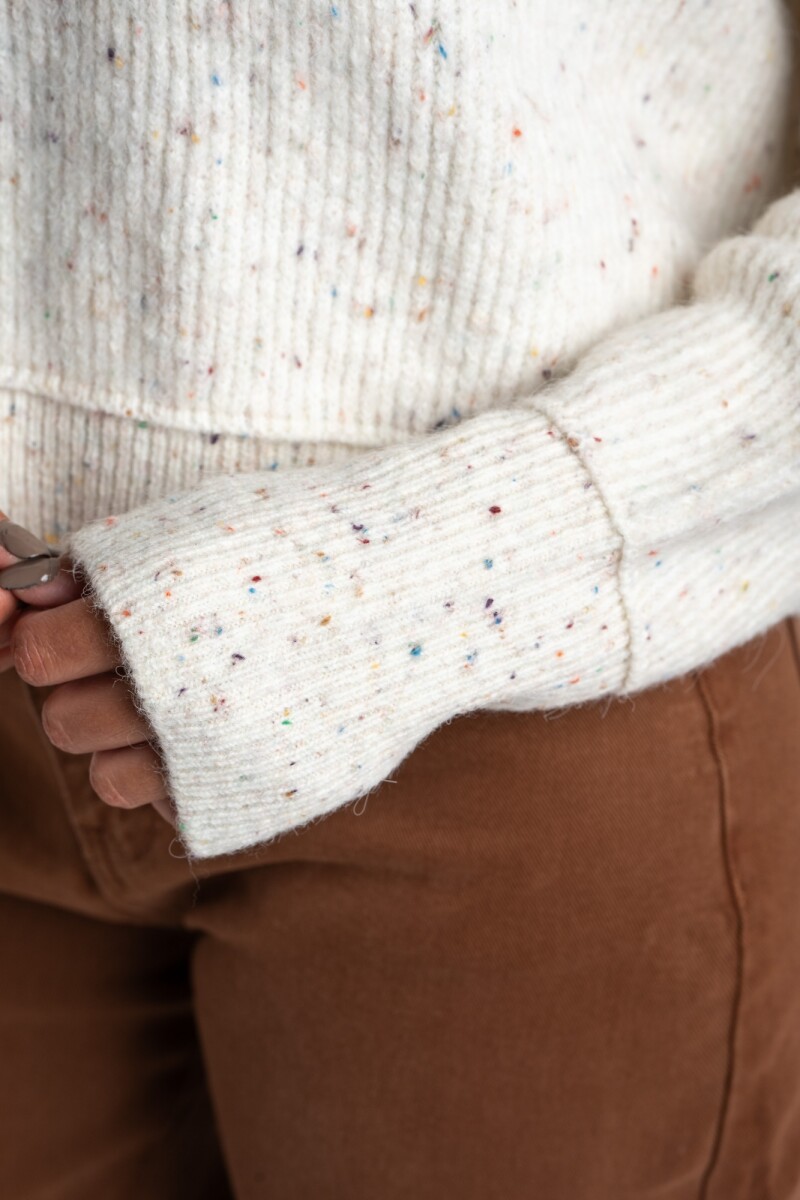 Sweater Buttonne Nacar
