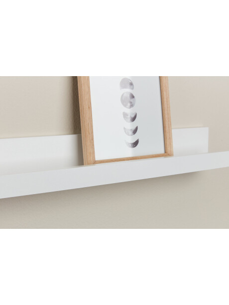 Estante para cuadros AVNEDE 60x7 blanco Estante para cuadros AVNEDE 60x7 blanco