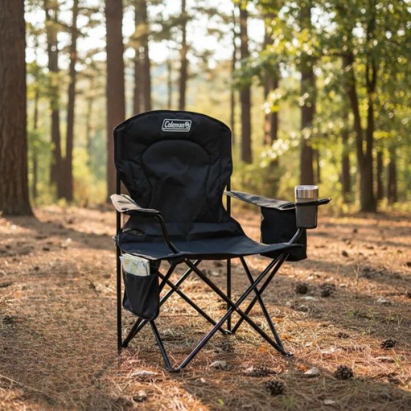 Silla Plegable Coleman Extra Grande Negro