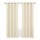 Set x2 Cortina Blackout 140x230 Cm Living Dormitorio Natural