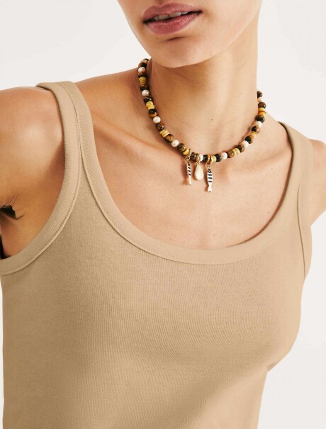 MUSCULOSA CUELLO EN U BEIGE