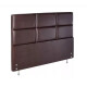 Respaldo Premium Simil cuero Marron 2,00 mts